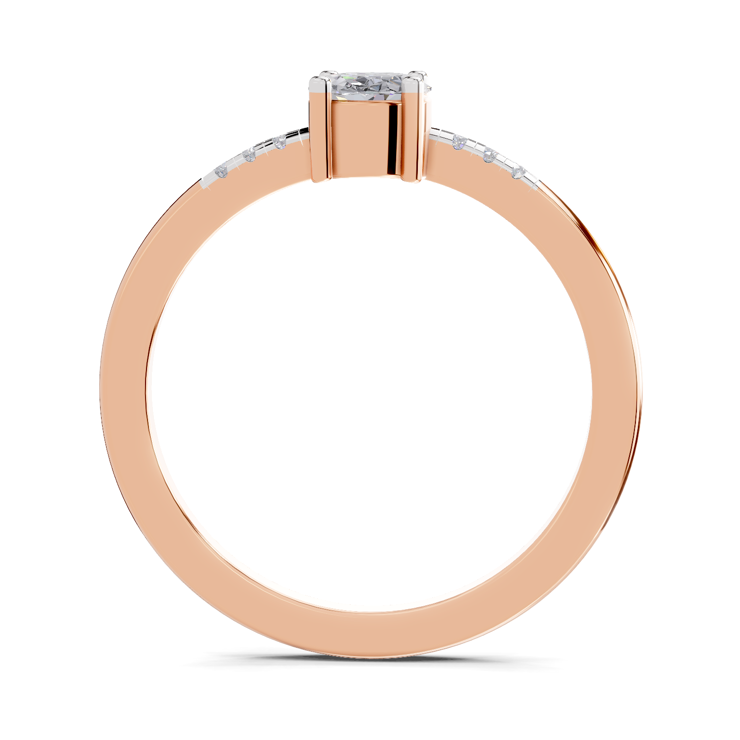 1.03 Carat Diamond Ring in 14K Gold
