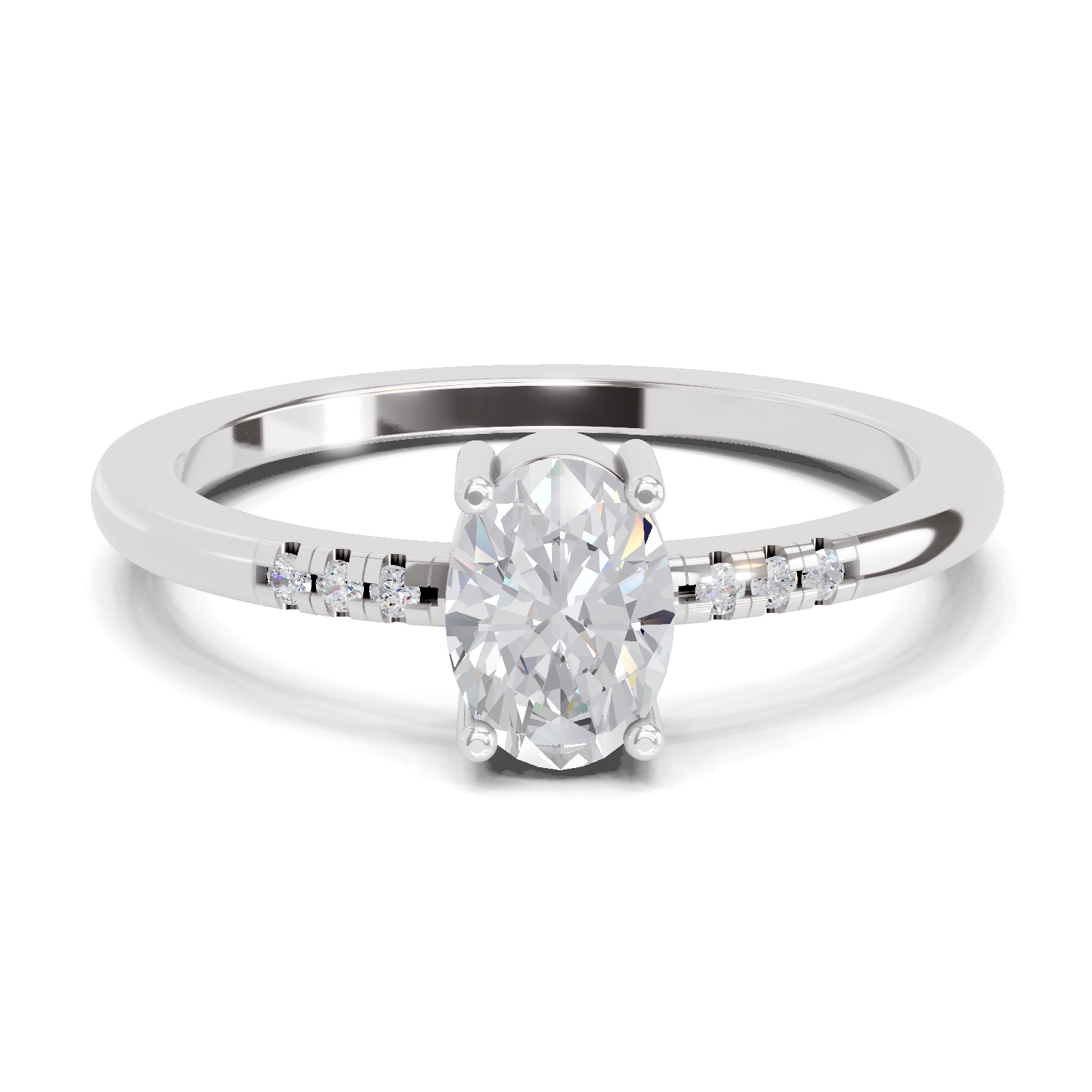 1.03 Carat Diamond Ring in 14K Gold