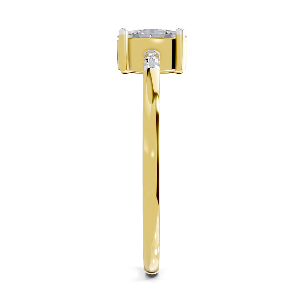 1.03 Carat Diamond Ring in 14K Gold