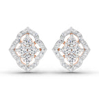 0.45 Ct Round Fashion Earrings | 14K Yellow Gold