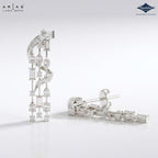 Arias by Lara Dutta Spiral Drop Earring