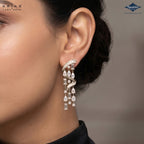 Arias by Lara Dutta Spiral Drop Earring