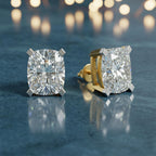 Sparkles Cushion Dazzle Diamond Earring