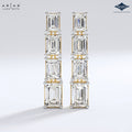 Arias by Lara Dutta Emerald-Cut Linear Earring
