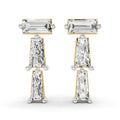 Sparkles Linear Prism Drop Diamond Earring