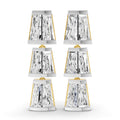 Sparkles Trilliant Cascade Drop Diamond Earring