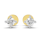 0.1 Carat Nova Prong Stud Earrings | 14K Yellow Gold