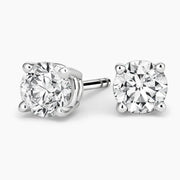 Lab-Grown Round Diamond Stud Earrings (4 ct. tw) in 14K White Gold
