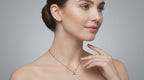 0.23 Carat Twogether Pendant Lab Grown Diamond in 14K Gold