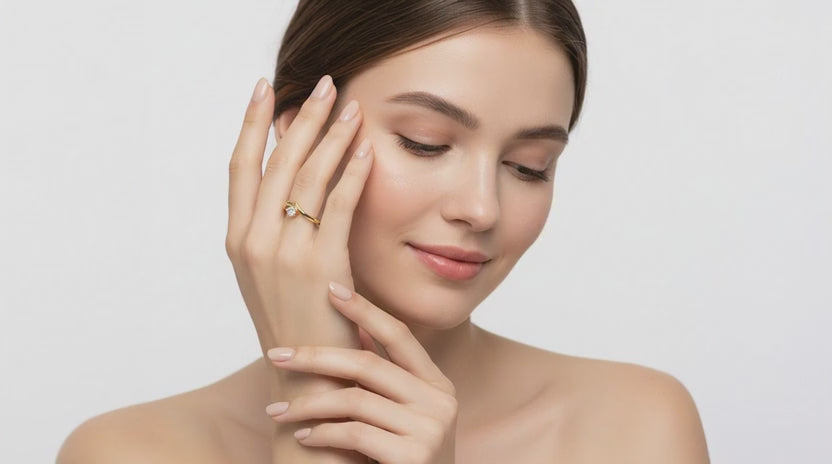 Load video: 0.07 Ct Round Solitaire Ring | 14K Yellow Gold